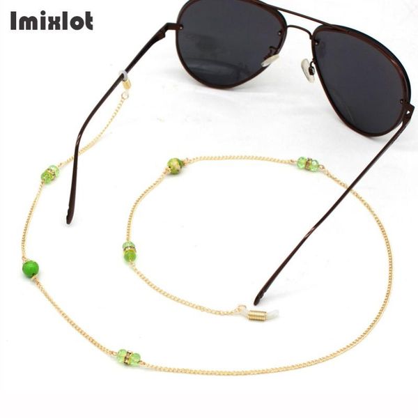 1pc fashion natural stone beads glasses chains gold eyeglasses chain sunglasses holder lanyard necklace eyewear retainer, Silver
1pc fashion natural stone beads glasses chains gold eyeglasses chain sunglasses holder lanyard necklace eyewear retainer, Silver