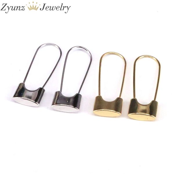 hoop & huggie 10 pairs, gold silver color safety pin earrings, punk pins, simple jewelry, Golden;silver
hoop & huggie 10 pairs, gold silver color safety pin earrings, punk pins, simple jewelry, Golden;silver