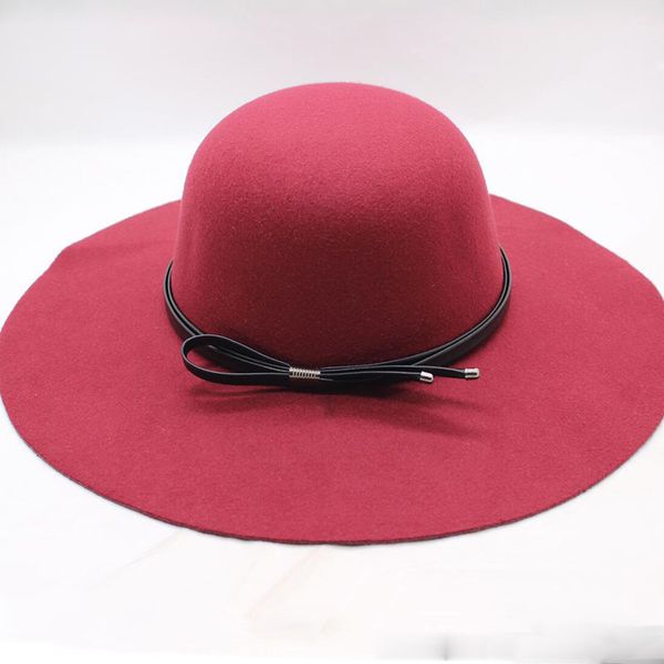 suogry 2020 new vintage fall winter chapeu fedoras hat for woman girls bow knot hat floppy cartola female felt bowler cap, Blue;gray
suogry 2020 new vintage fall winter chapeu fedoras hat for woman girls bow knot hat floppy cartola female felt bowler cap, Blue;gray