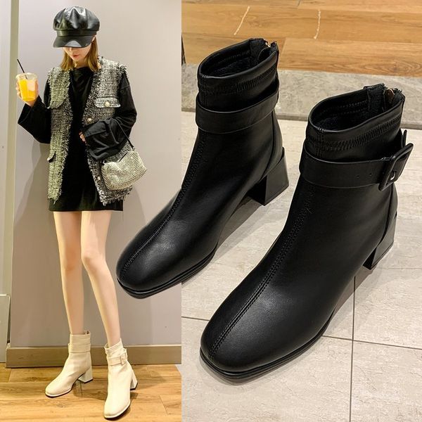 autumn new ladies boots fashion square heel high heel women's boots black all-match casual breathable leather
autumn new ladies boots fashion square heel high heel women's boots black all-match casual breathable leather
