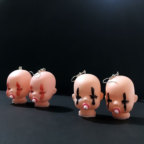 dangle & chandelier funny lovely little dolls head terror drop earrings for women exaggerated hiphop figure night club jewelry, Silver
dangle & chandelier funny lovely little dolls head terror drop earrings for women exaggerated hiphop figure night club jewelry, Silver