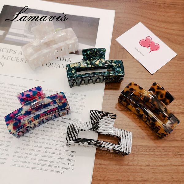 new acetic acid material korean retro tortoiseshell hair ornaments girls catch clip large simple temperament hair catch
new acetic acid material korean retro tortoiseshell hair ornaments girls catch clip large simple temperament hair catch
