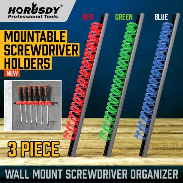 3-piece wrench screwdriver organizer tool rail rack holder abs wall mount 14pair
3-piece wrench screwdriver organizer tool rail rack holder abs wall mount 14pair
