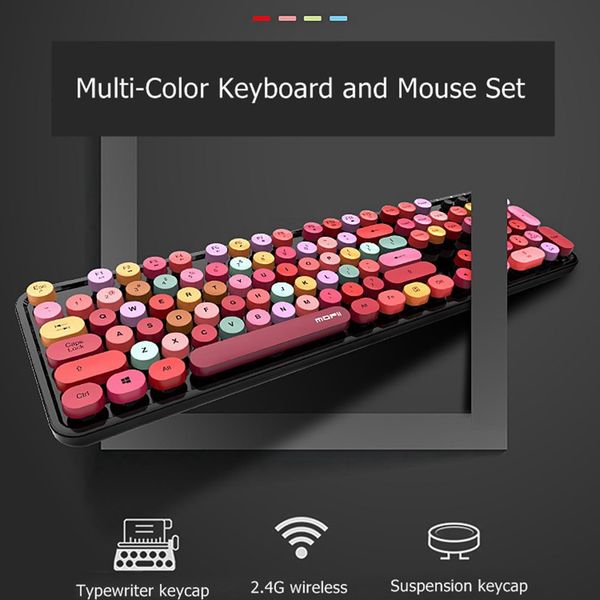 wireless keyboard with mouse set mixed color mechanical gaming keyboard portable 2.4ghz 104key girl for pc gamer laptop
wireless keyboard with mouse set mixed color mechanical gaming keyboard portable 2.4ghz 104key girl for pc gamer laptop