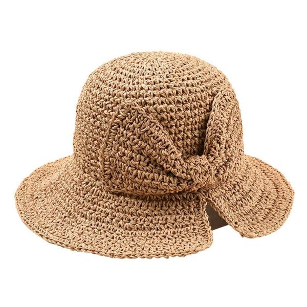 100%raffia bow sun hat wide brim floppy summer hats for women beach panama straw dome bucket hat femme shade boho beach q80, Blue;gray
100%raffia bow sun hat wide brim floppy summer hats for women beach panama straw dome bucket hat femme shade boho beach q80, Blue;gray