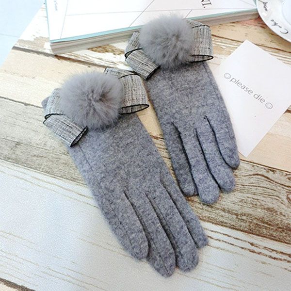 1 pair elegant women touchscreen gloves winter warm full finger bowtie mittens sale-wt, Blue;gray
1 pair elegant women touchscreen gloves winter warm full finger bowtie mittens sale-wt, Blue;gray