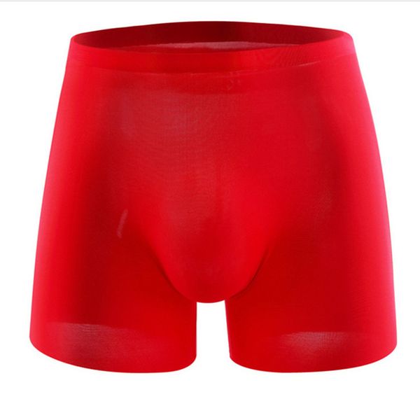 new style long men's underwear seamless ice silk solid underwear breathable boxer shorts men's 3d solid color shorts, Black;white
new style long men's underwear seamless ice silk solid underwear breathable boxer shorts men's 3d solid color shorts, Black;white