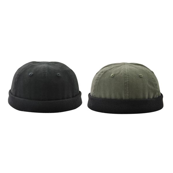 2pieces мода skullcap sailor cap прокат манжета beanie hat без полей 60 см, Black
2pieces мода skullcap sailor cap прокат манжета beanie hat без полей 60 см, Black