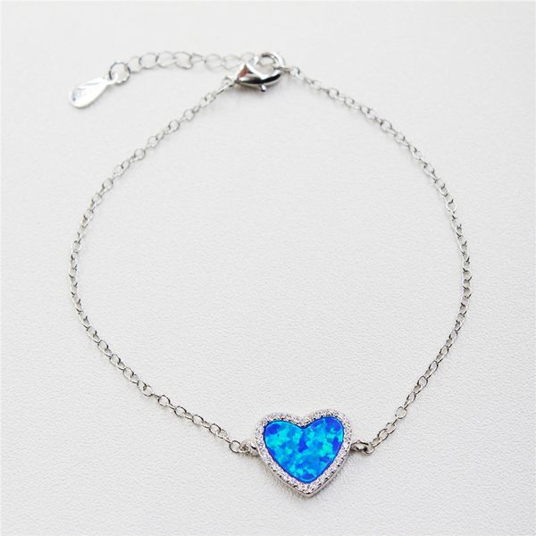 charm bracelets walerv women fashion color bracelet heart shape real solid crystal blue fire opal hand chain 17-20cm, Golden;silver
charm bracelets walerv women fashion color bracelet heart shape real solid crystal blue fire opal hand chain 17-20cm, Golden;silver