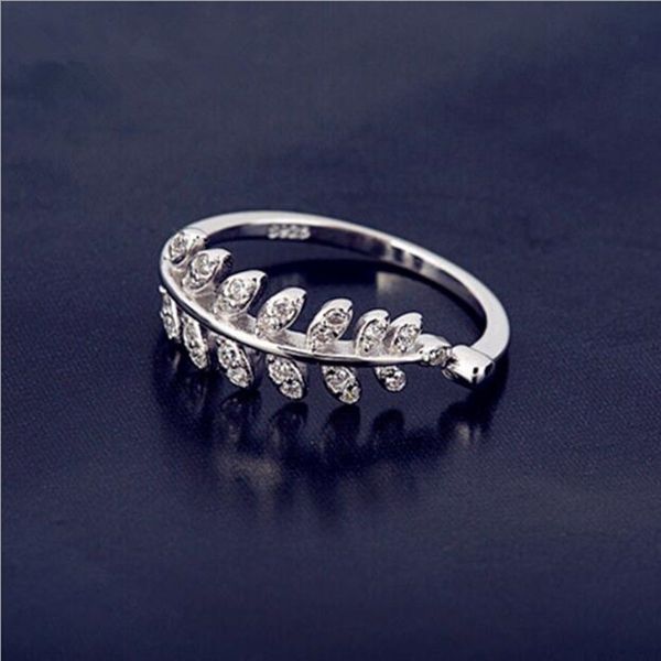 cluster rings fashion exquisite 925 sterling silver jewelry temperament leaves branch zircon opening sr19, Golden;silver
cluster rings fashion exquisite 925 sterling silver jewelry temperament leaves branch zircon opening sr19, Golden;silver