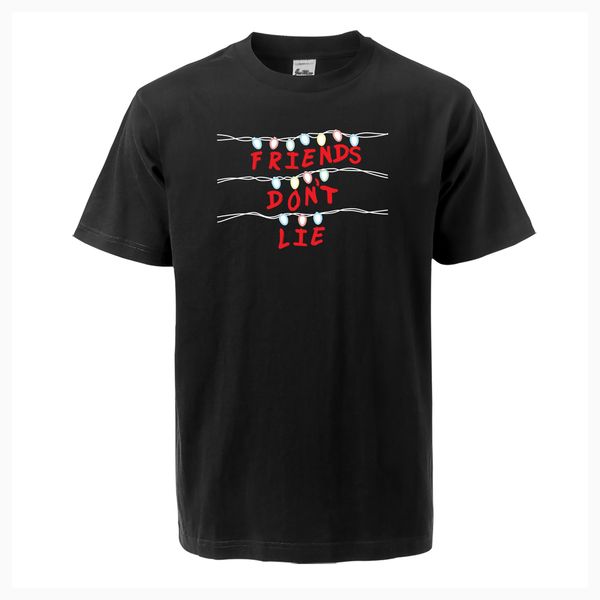 friend don't lie stranger things print t shirt men summer new fashion short sleeve t-shirt casual cotton streetwear
friend don't lie stranger things print t shirt men summer new fashion short sleeve t-shirt casual cotton streetwear