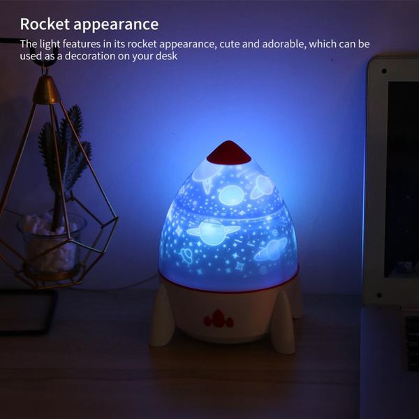 bluetooth 5.0 colorful adjustable rocket night light rocket projector rotary rechargeable usb with six light panel sets
bluetooth 5.0 colorful adjustable rocket night light rocket projector rotary rechargeable usb with six light panel sets