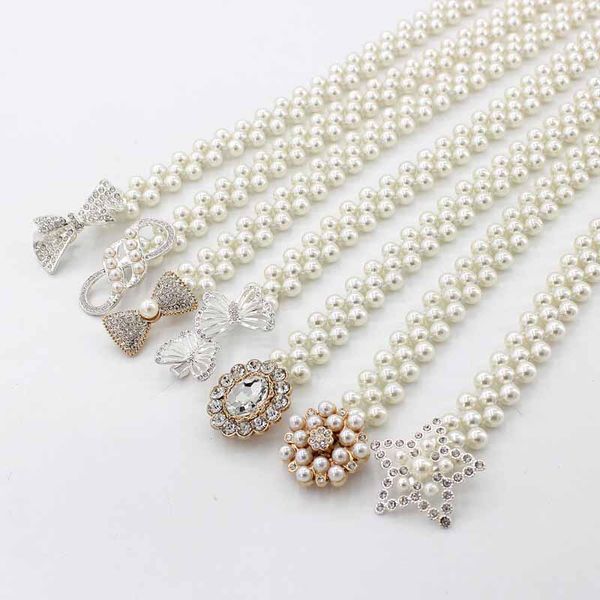 new elastic force decoration women belt rhinestones pearl elastic fashion female alloy hook up belts, Black;brown
new elastic force decoration women belt rhinestones pearl elastic fashion female alloy hook up belts, Black;brown