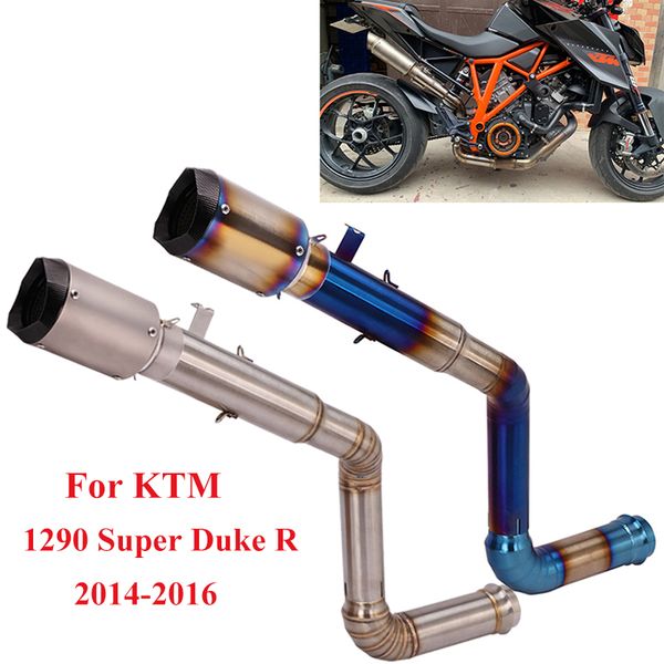 60.5mm motorycle exhaust system modified for 2014-2020 1290 super duke r scooter exhaust muffler connect middle link pipe
60.5mm motorycle exhaust system modified for 2014-2020 1290 super duke r scooter exhaust muffler connect middle link pipe