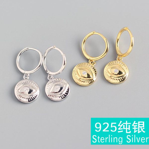 JuneRain Brand New Eyes Earring 925 Sterling Silver Zircon Eyes Pendant Small Stud Earrings for Women Jewelry Hanging Earrings
JuneRain Brand New Eyes Earring 925 Sterling Silver Zircon Eyes Pendant Small Stud Earrings for Women Jewelry Hanging Earrings