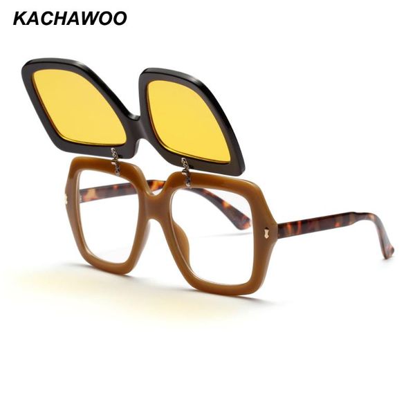 kachawoo yellow square sunglasses men vintage black red fashion flip up sun glasses for women summer beach 2020 uv400, White;black
kachawoo yellow square sunglasses men vintage black red fashion flip up sun glasses for women summer beach 2020 uv400, White;black