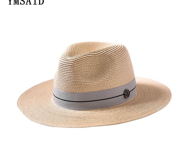 ymsaid summer casual hats women fashion letter jazz for man beach sun straw panama hat wholesale and retail c19041701, Blue;gray
ymsaid summer casual hats women fashion letter jazz for man beach sun straw panama hat wholesale and retail c19041701, Blue;gray