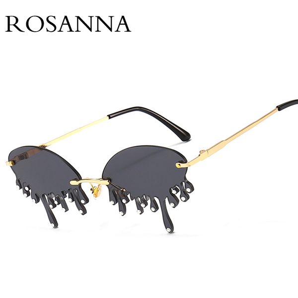sunglasses rosanna modern rimless diamond for women, unique classic teardrop steampunk sunglasses, female uv400, White;black
sunglasses rosanna modern rimless diamond for women, unique classic teardrop steampunk sunglasses, female uv400, White;black