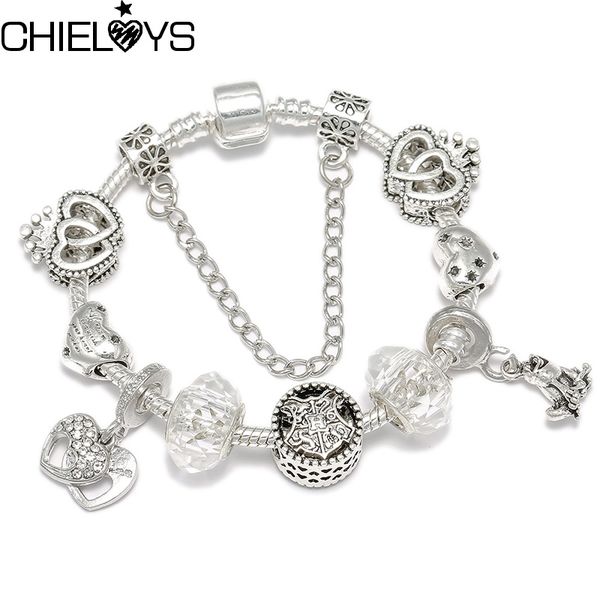 charm bracelets chieloys 2021 jewellery diy silver plated crystal brand for women safety chain bracelet femme pulseras gift, Golden;silver
charm bracelets chieloys 2021 jewellery diy silver plated crystal brand for women safety chain bracelet femme pulseras gift, Golden;silver
