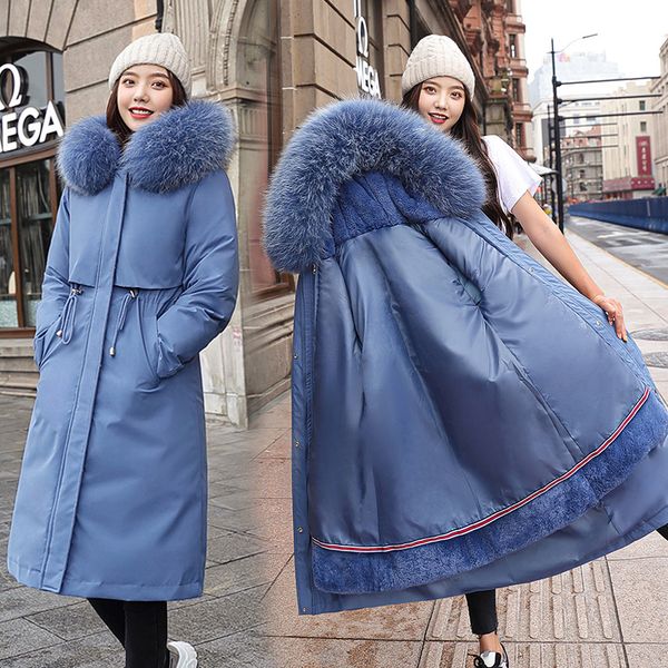 women's down & parkas fashion solid cotton liner parker autumn winter jacket women drawstring slim medium long parka hooded fur coat fe, Black
women's down & parkas fashion solid cotton liner parker autumn winter jacket women drawstring slim medium long parka hooded fur coat fe, Black