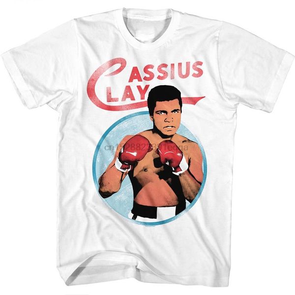 muhammad ali boxing t-shirt mens cassius clay in sizes s-3xl 100% cotton