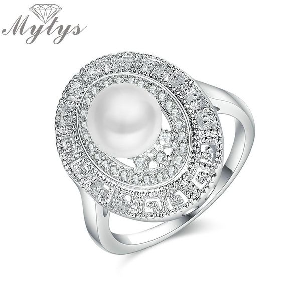 cluster rings mytys pearl ring for women factory direct sale wholesale jewelry crystal oval r1900, Golden;silver
cluster rings mytys pearl ring for women factory direct sale wholesale jewelry crystal oval r1900, Golden;silver