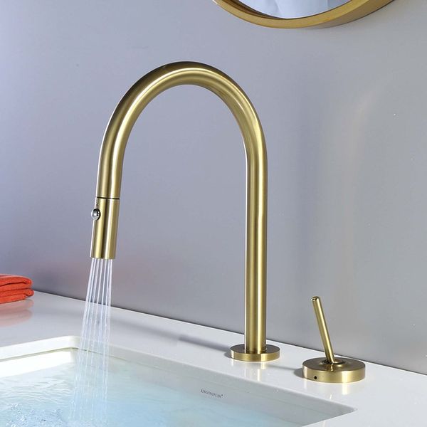 brush gold bathroom basin faucet lavatory mixer tap brass double hole pull out sink tap brass sink faucet
brush gold bathroom basin faucet lavatory mixer tap brass double hole pull out sink tap brass sink faucet