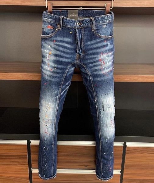hk09864 fashion men's jeans 2020 runway european design party style men's clothing, Blue
hk09864 fashion men's jeans 2020 runway european design party style men's clothing, Blue