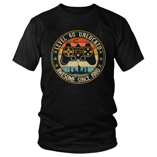 уровень 40 разблокирована видео игры tshirts классический дизайн эко хлопок майка мужская с коротким рукавом o-образным вырезом 40 лет 1980
уровень 40 разблокирована видео игры tshirts классический дизайн эко хлопок майка мужская с коротким рукавом o-образным вырезом 40 лет 1980