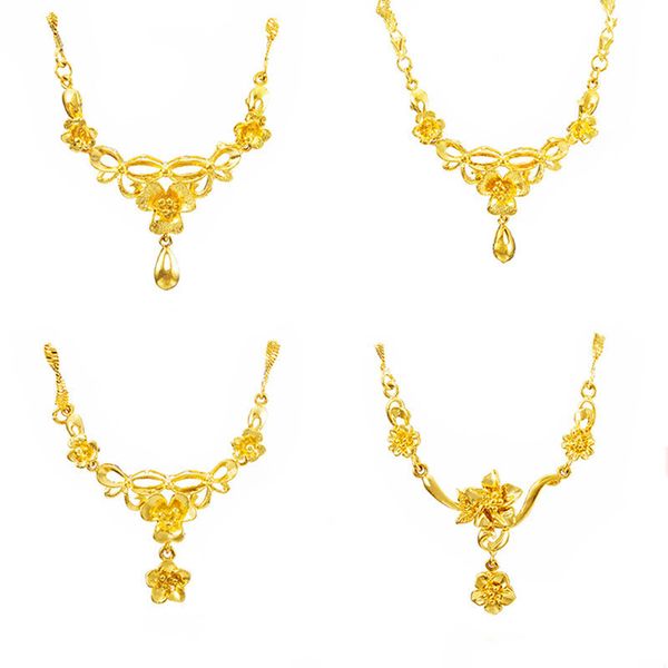 chokers 2021 fashion 24k gold petal drop shape pendant necklaces for women jewelry classic statement choker necklace friends gifts, Golden;silver
chokers 2021 fashion 24k gold petal drop shape pendant necklaces for women jewelry classic statement choker necklace friends gifts, Golden;silver