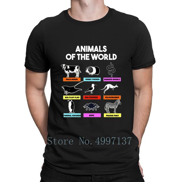 animals of the world t shirt o-neck formal crazy summer normal 100% cotton comical designer shirt
animals of the world t shirt o-neck formal crazy summer normal 100% cotton comical designer shirt