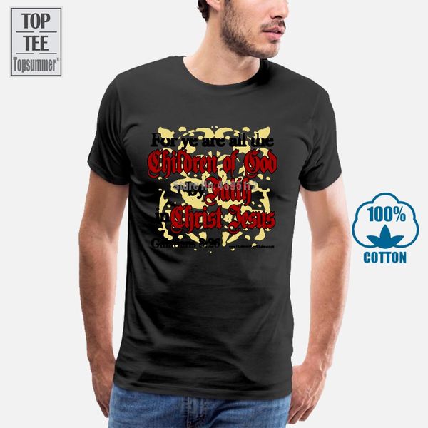дети бога по вере христианин тенниска men white t-shirt письмо одежды art design summer tops подарок на день рождения tee хлопок
дети бога по вере христианин тенниска men white t-shirt письмо одежды art design summer tops подарок на день рождения tee хлопок