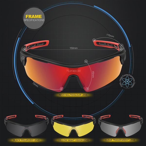 sunglasses polarized sports with 4 interchangeable lenes for men women running driving fishing golf baseball brand goggles, White;black
sunglasses polarized sports with 4 interchangeable lenes for men women running driving fishing golf baseball brand goggles, White;black