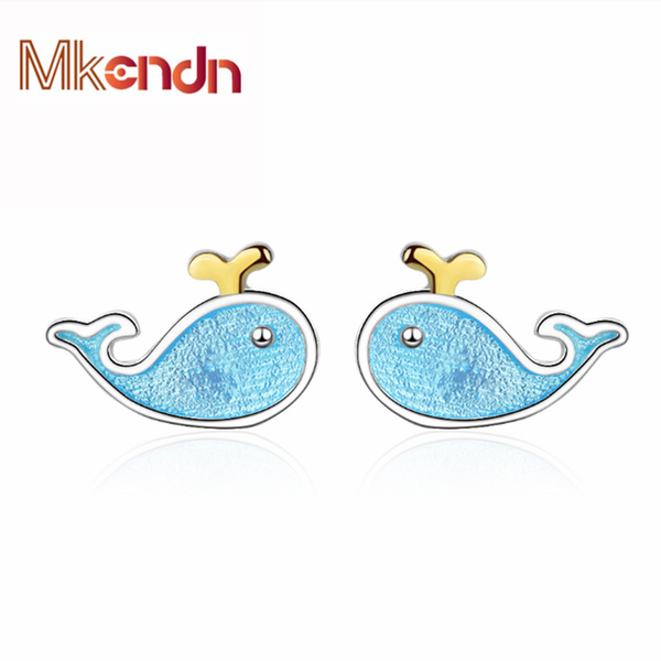 stud mkendn lovely cartoon blue whale earrings for women jewelry animal fish friend zoe gifts brincos, Golden;silver
stud mkendn lovely cartoon blue whale earrings for women jewelry animal fish friend zoe gifts brincos, Golden;silver