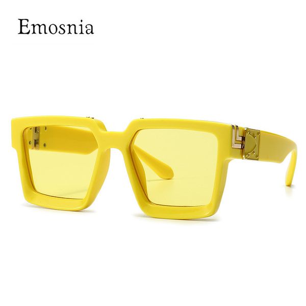 emosnia new collection square sunglasses for women men fashion candy color orange blue sun glasses female new oversized shades, White;black
emosnia new collection square sunglasses for women men fashion candy color orange blue sun glasses female new oversized shades, White;black