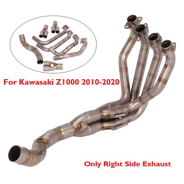 slip on z1000 motorcycle exhaust pipe front header pipe connection link tube link escape for z1000 2010-2020
slip on z1000 motorcycle exhaust pipe front header pipe connection link tube link escape for z1000 2010-2020