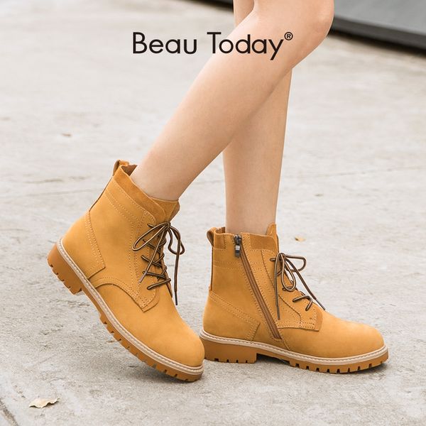 boots beautoday desert women cow suede leather motorcycle cross-tied zip autumn winter lady ankle shoes handmade 04202, Black
boots beautoday desert women cow suede leather motorcycle cross-tied zip autumn winter lady ankle shoes handmade 04202, Black