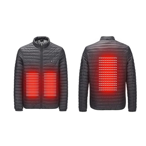 outdoor t-shirts winter smart usb interface electric thermostat down cotton heating jacket long sleeve clothing vest men warm hiking cycling, Gray;blue
outdoor t-shirts winter smart usb interface electric thermostat down cotton heating jacket long sleeve clothing vest men warm hiking cycling, Gray;blue