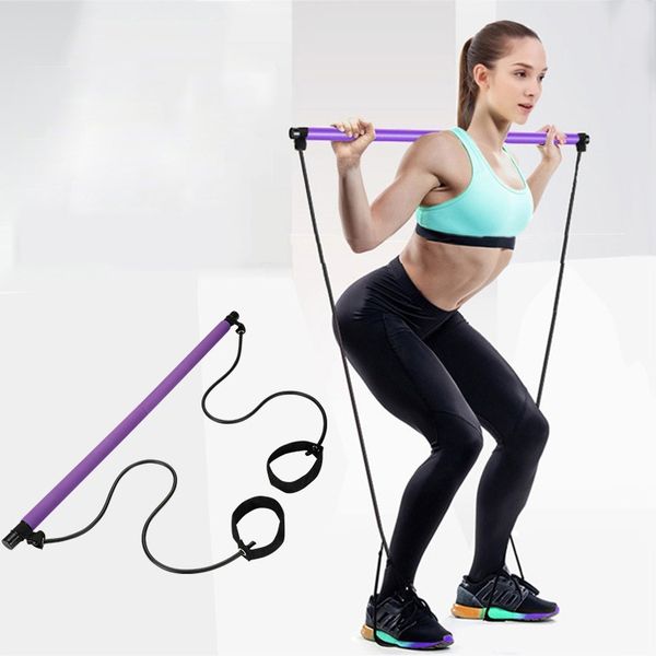 resistance bands pilates exercise sticks toning bar home yoga gym body workout abdominal ropes puller fitness straps equipments
resistance bands pilates exercise sticks toning bar home yoga gym body workout abdominal ropes puller fitness straps equipments