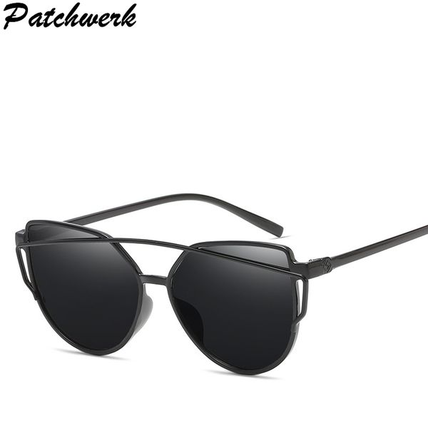 2020 new cat eye sunglasses women brand designer fashion shades eyewear twin-beams mirror sun glasses for female uv400, White;black
2020 new cat eye sunglasses women brand designer fashion shades eyewear twin-beams mirror sun glasses for female uv400, White;black