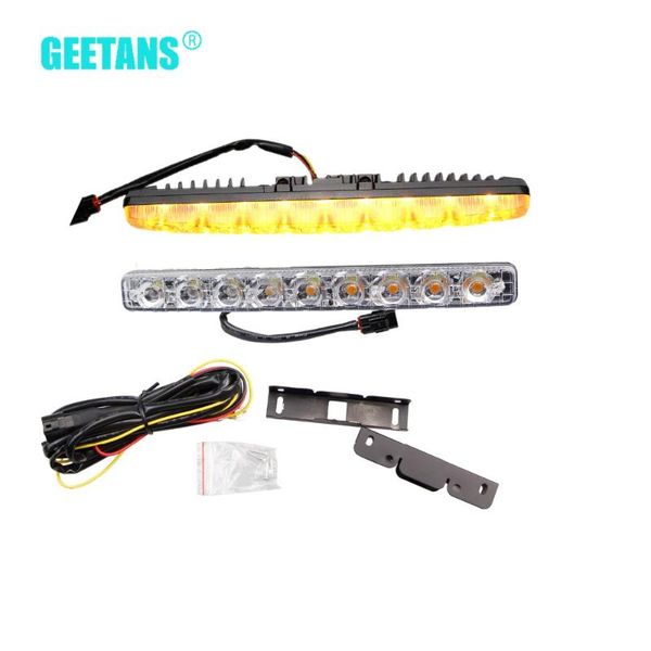 geetans 2pcs/set daytime running light universal drl waterproof turn signal light white to yellow car automobile lamp be
geetans 2pcs/set daytime running light universal drl waterproof turn signal light white to yellow car automobile lamp be