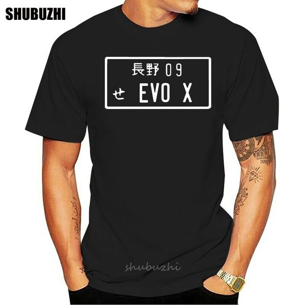 men's t-shirt shubuzhi normal evo x license plate lancer evo10 evo x evox ralliart casual men tees fashion man cotton t
men's t-shirt shubuzhi normal evo x license plate lancer evo10 evo x evox ralliart casual men tees fashion man cotton t