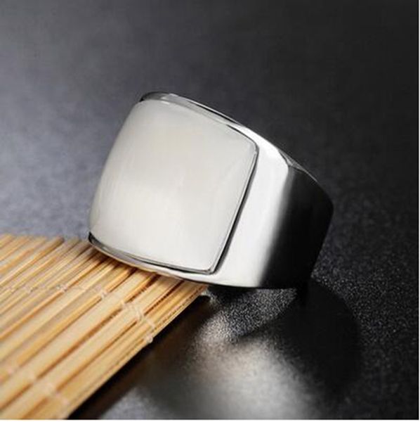 wedding rings fashion punk 361l stainless steel vintage with white opal for party, Slivery;golden
wedding rings fashion punk 361l stainless steel vintage with white opal for party, Slivery;golden