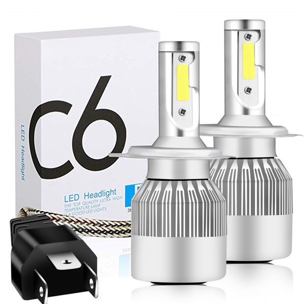 1pc c6 car led headlights bulbs h1 h3 h4 h7 h11 6500k car light bulb 9005 9006 auto light 36w 9~36v white lamp universal
1pc c6 car led headlights bulbs h1 h3 h4 h7 h11 6500k car light bulb 9005 9006 auto light 36w 9~36v white lamp universal