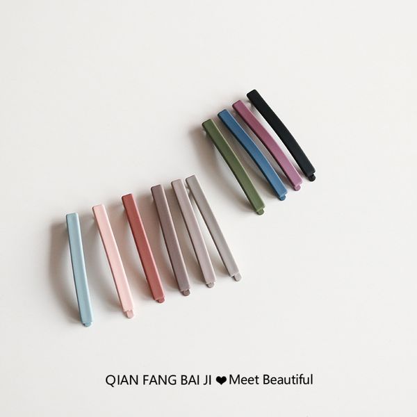 ins morandi color hair clip long clip korean hair accessories hairpin side clip ball head net red broken hair, Slivery;white
ins morandi color hair clip long clip korean hair accessories hairpin side clip ball head net red broken hair, Slivery;white