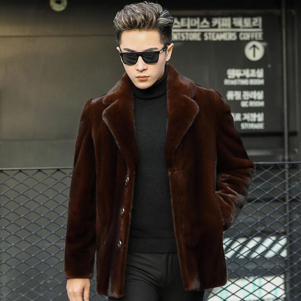 faux mink fur leather jacket mens suit collar warm fur leather coat men loose jackets winter autumn thicken jaqueta de couro m261, Black
faux mink fur leather jacket mens suit collar warm fur leather coat men loose jackets winter autumn thicken jaqueta de couro m261, Black