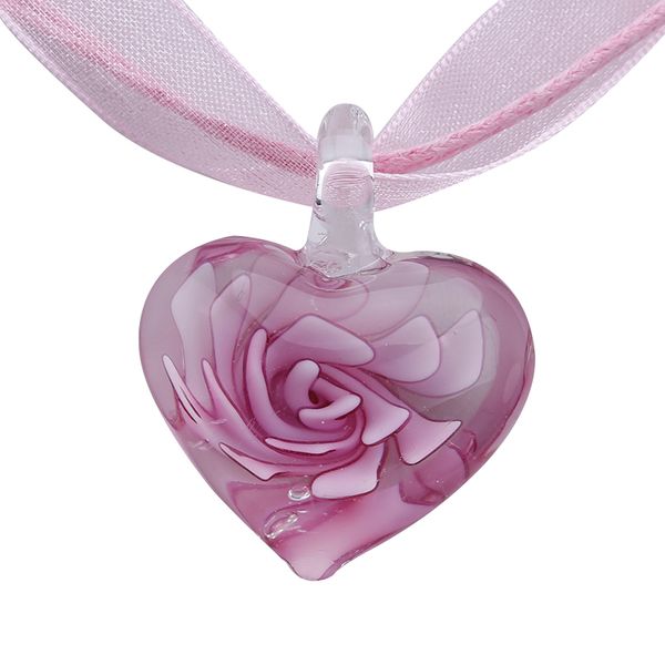 6pcs/lot heart lampwork murano glass bead pendant necklace 28mm chic, Silver
6pcs/lot heart lampwork murano glass bead pendant necklace 28mm chic, Silver