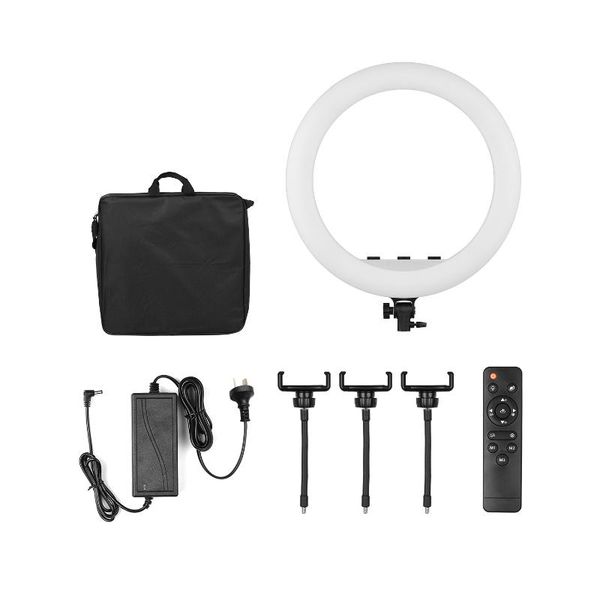 21 inch led ring light pgraphy lamp set stepless dimmable 3000k-6000k with 3pcs phone holders remote control
21 inch led ring light pgraphy lamp set stepless dimmable 3000k-6000k with 3pcs phone holders remote control