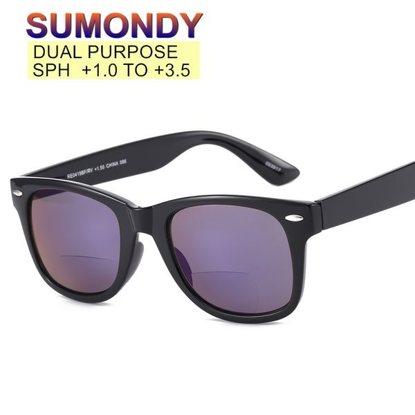 sumondy bifocal reading glasses men women dual-purpose sunglasses sph +1.0 to +3.5 spectacles for presbyopic ur42, White;black
sumondy bifocal reading glasses men women dual-purpose sunglasses sph +1.0 to +3.5 spectacles for presbyopic ur42, White;black