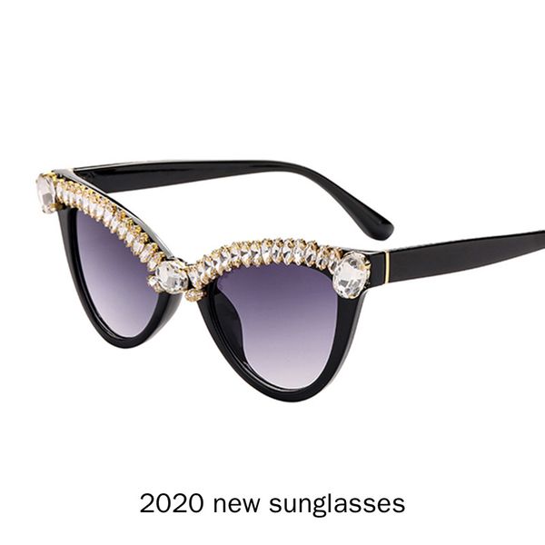 fashion rhinestone cat sunglasses women men luxury big frame mask diamond protection silver glasses shade uv400 nx, White;black
fashion rhinestone cat sunglasses women men luxury big frame mask diamond protection silver glasses shade uv400 nx, White;black
